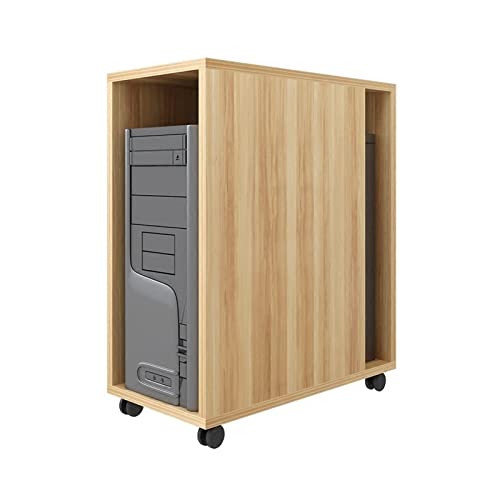 VIORED CPU Rolling Stand with Wheels - Color: A