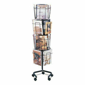 Generic 16 Compartment Display Rack for Office Organization