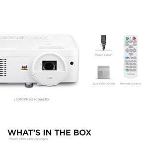 ViewSonic LS510WH-2 3000 Lumens WXGA Laser Projector for Business and Education