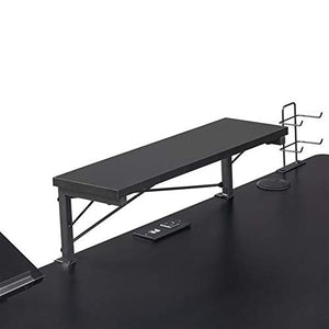 47" Gaming Table E-Sports Computer Desk Home Office Workstation with USB Cup Holder Headphone Hook