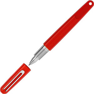 Montblanc"M" Red resin rollerball - 117599