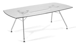 OFM GT3977 Glass Conference Table, 39" x 77"