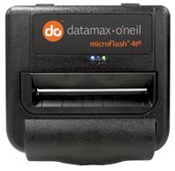 Datamax 200362-100 MF4TE Model Mobile Printer with 2 Batteries, Paper, Cleaning Card, User Manual, 4" Direct Thermal, Swivel Belt Ready, Bluetooth, Serial/USB, E-Charge