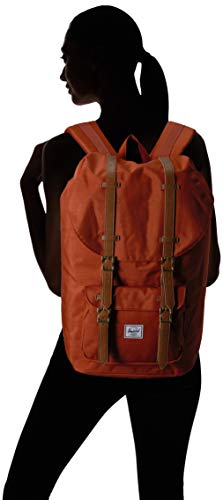 Herschel Little America Laptop Backpack, Red Picante Crosshatch, Classic 25.0L