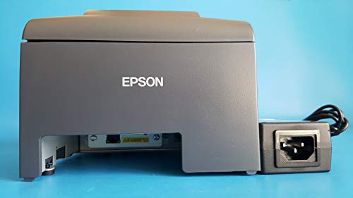 Epson C31C514767 Epson, TM-U220B, Dot Matrix Receipt Printer, Ethernet (E04), Epson Dark Gray, Auto Cutter, Power Supply Included Replaces C31C514667