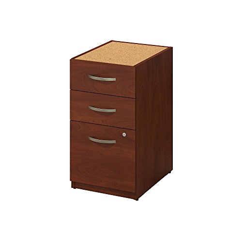 Bush Business Furniture Series C Elite 16W 3 Drawer Pedestal in Hansen Cherry