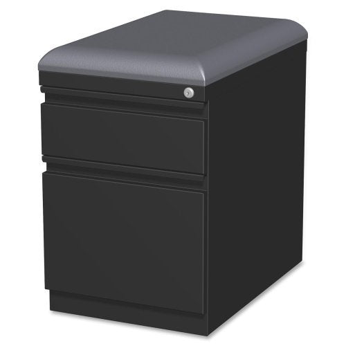 Lorell LLR49539 Mobile Pedestal File with Seating