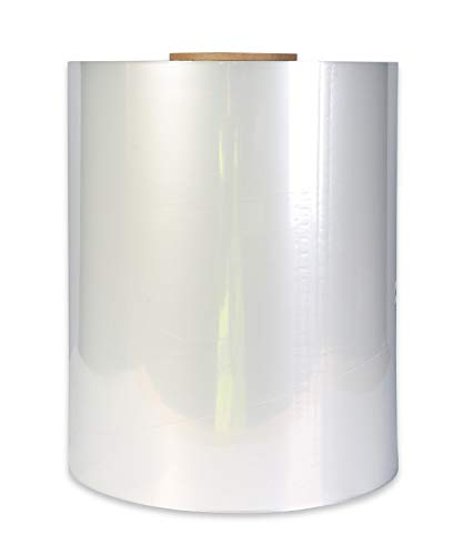 22" x 4375 ft. Heat Shrink Film Wrap Strong Centerfold Polyolefin 60 Gauge Heat Activated Shrink Wrap, 1 Roll