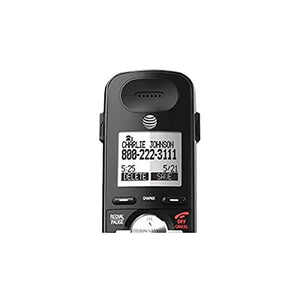 AT&T TL88102BK 2-Line Expandable Cordless Phone, 3 Handsets - Black