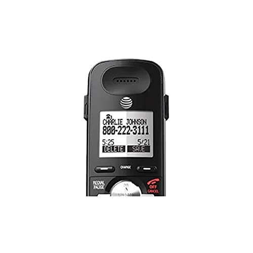 AT&T TL88102BK 2-Line Expandable Cordless Phone, 3 Handsets - Black