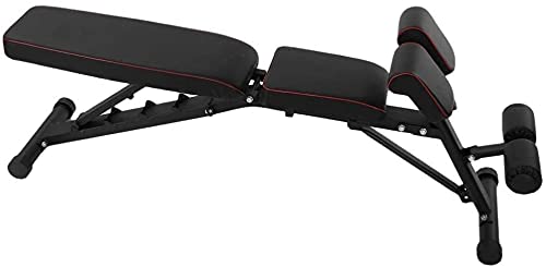 QPBP Professional Dumbbell Bench Foldable Weight Bench,Height-Adjustable Multifunctional Exercise Abdominal Extension Stool,Home/Gym Workout Bench Press Fitness Core Strength Training Equipment