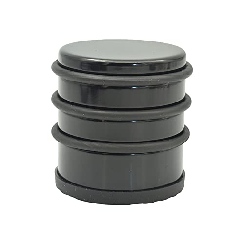 Stainless Steel Round Decorative Heavy Duty Door Stopper Holder - Color D