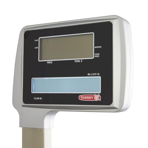 MNM Scales Torrey W-Label20 Legal for Trade Label Printing Scale 40 LB Stainless Steel