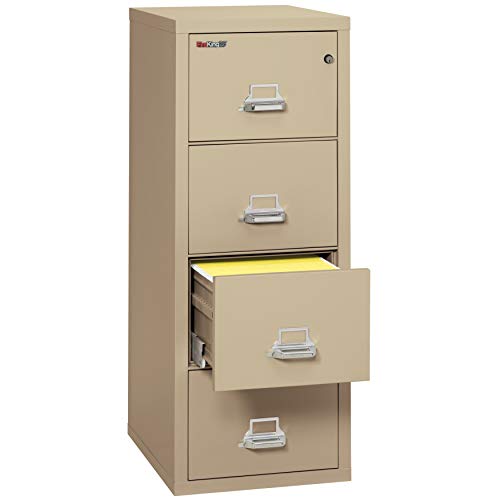 FireKing FIR42131CPA Four-Drawer Vertical Legal File