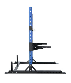 Wesfital 1200 lbs Commercial Power Squat Rack Weightlifting Bench Press Barbell Rack Strength Training Equipment