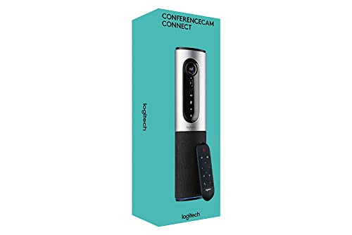 Logitech ConferenceCam Connect All-in-One Video Collaboration Solution - Full HD 1080p Video, USB & Bluetooth Speakerphone