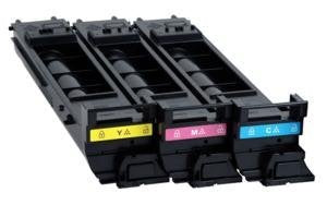Konica Minolta magicolor 4690M High Capacity Toner Value Kit (Includes 1 Each of A0DK232 A0DK332 A0DK432) - Genuine OEM toner