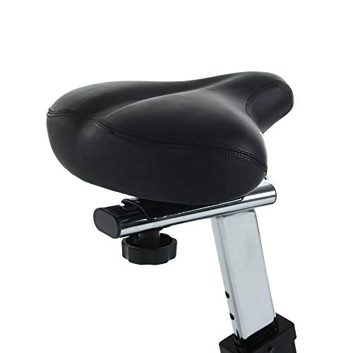 Women’s Health Men’s Health Indoor Cycling Exercise Bike with MyCloudFitness App and Phone/Tablet Holder, Black (1227)