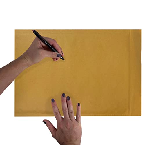 StarBoxes 1000 Kraft Bubble Mailers 10.5x16" - #5 Self-Seal Padded Envelopes