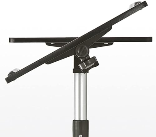 GaRcan Adjustable Mobile Laptop Stand Desk Rolling Cart, Height Adjustable