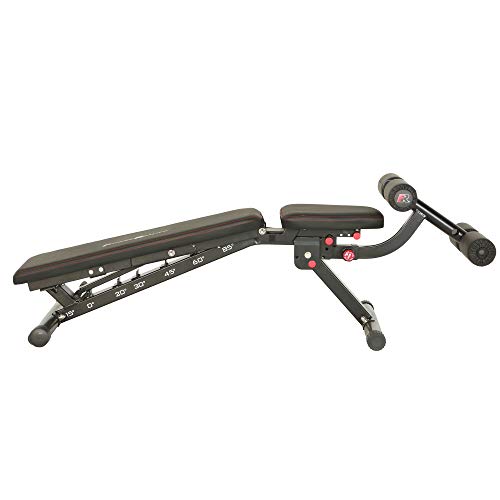 Fitness Reality 2000 Super Max XL High Capacity NO Gap Weight Bench with Detachable Leg Lock-Down