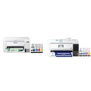 Epson EcoTank ET-3830 & ET-15000 Wireless Color All-in-One Supertank Printers with Scanner