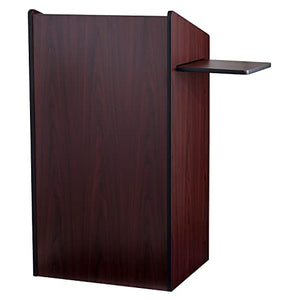 Oklahoma Sound Aristocrat Floor Lectern, Mahogany