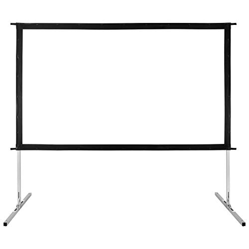 GPX PJS909 Indoor/Outdoor Projection Screen (90 Inch)