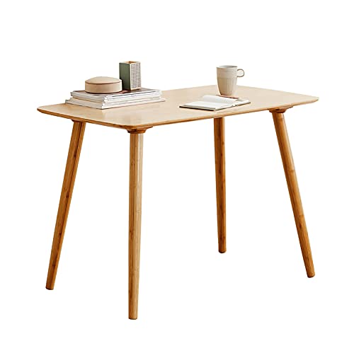 Computer Desk, Bamboo Home Office Writing Desk, Modern Simple PC Table, Workstation for Home/Office, Easy to Assemble, Long: 80/100/120cm (Size : 100x60x76cm)