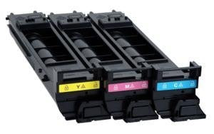 Konica Minolta magicolor 4695MF High Capacity Toner Value Kit (Includes 1 Each of A0DK232 A0DK332 A0DK432) - Genuine OEM toner