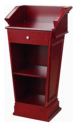 Standing Lectern Podium Solid Wood Conference Reception Desk