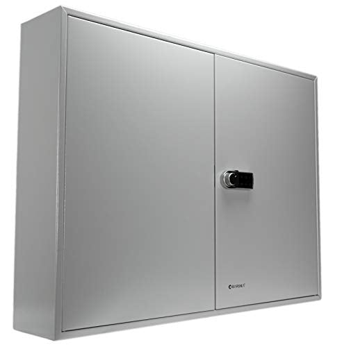 BARSKA CB13604 Keypad 400 Position Adjustable Key Cabinet Lock Box Gray