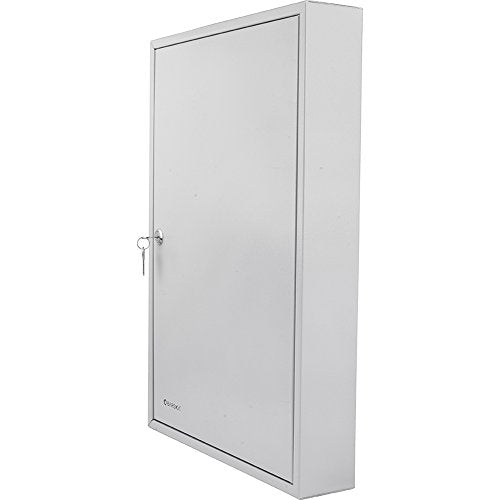 BARSKA CB12956 Key Lock 100 Position Adjustable Key Cabinet Lock Box Grey