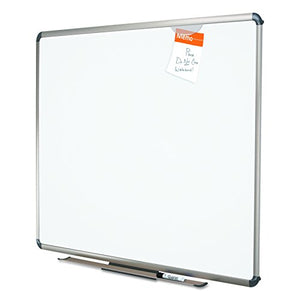 Quartet P567T Quartet Euro Frame Dry-Erase Board, Porcelain/Steel, 72x48, WE/Aluminum Frame