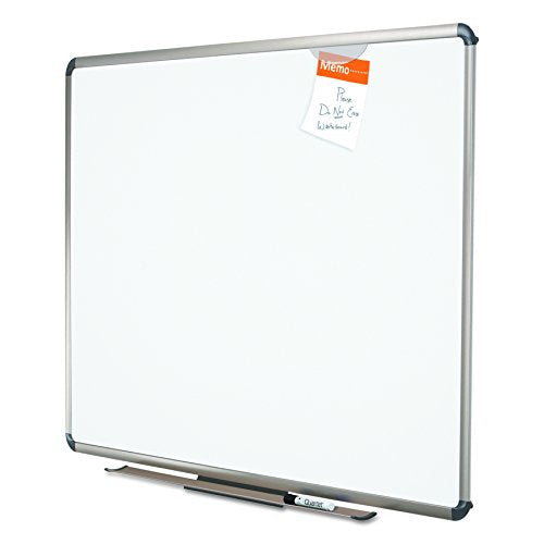 Quartet P567T Quartet Euro Frame Dry-Erase Board, Porcelain/Steel, 72x48, WE/Aluminum Frame