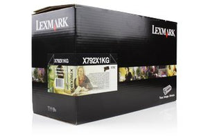 Lexmark C792X1KG Extra High-Yield Toner Cartridge, Black-in Retail Packaging