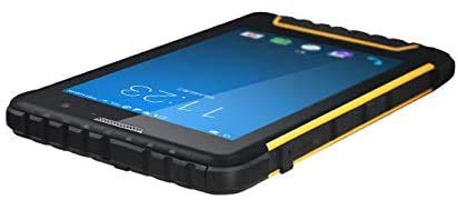 GAOTek Handheld Rugged Industrial Tablet with Zebra 1D 2D Array Imager Barcode Scanner Android 6.0 Support Wireless WiFi 4G LTE NFC RFID Reader, IP67 Rugged Tablet, 7 Inch Screen -TABLET-102 -AD