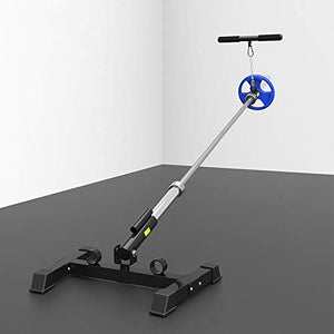 WERTY Home Gym Fitness Equipment, Core Strength Training Barbell T-Bar Row Platform Attachment Landmine Base, Full 360° Swivel & Fits 1" Standard and 2" Olympic Bars