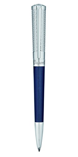S.T. Dupont D-465017 Fire Head"Liberte Lacquer and Palladium" Ballpoint Pen - Pearly Blue