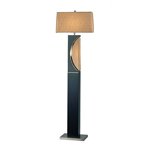 NOVA of California 1736 Half Moon Floor Lamp, One Size, Dark Brown