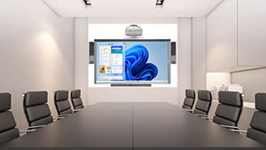 SMART Electronic Interactive Dry Erase Board (7ft x 4ft) with Short Throw Projector & Speakers
