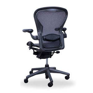 Aeron Herman Miller Size B Office Chair | 10 Year Warranty | Fully Adjustable | Renewed
