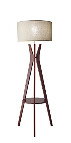 Adesso 3471-15 Bedford 59.5" Floor Lamp, Smart Outlet Compatible