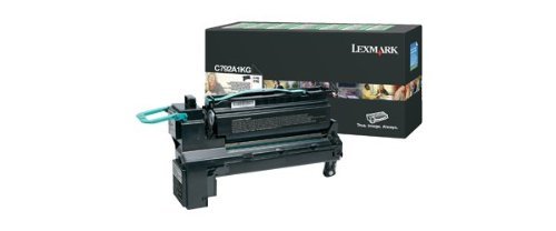 Lexmark C792A1KG Toner Cartridge, Black-in Retail Packaging