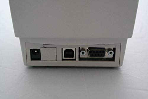 Zebra LP2824 EPL Label Printer with Power Supply, AC Line Cord and USB Cable P/N: 2824-21100-0001 (Renewed)