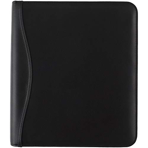 AT-A-GLANCE Genuine Leather Undated Starter Set, Folio Size, Black (038-0540-05)