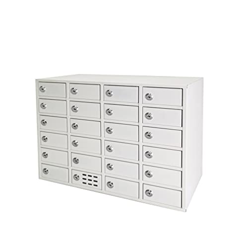 FixtureDisplays 23 Slot USB Cellphone Locker Charging Station 15257-NF