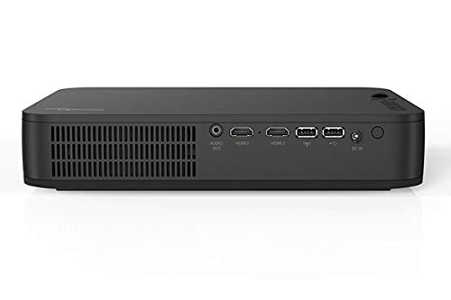 Optoma LH150 Portable 1080p LED Mini Projector with Battery, for Outdoor Movies or Office Presentations, 2.5 Hour Battery Life, USB Display Screen Mirroring, Smartphone Compatible