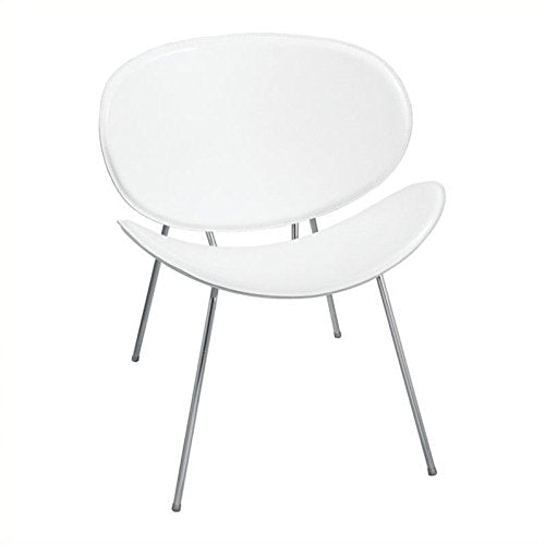 Safco Products 3563WH Sy Guest Chair, White