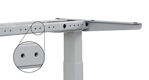 UPLIFT Desk - V2 2-Leg Height Adjustable Standing Desk Frame (Black) with Advanced 1-Touch Digital Memory Keypad
